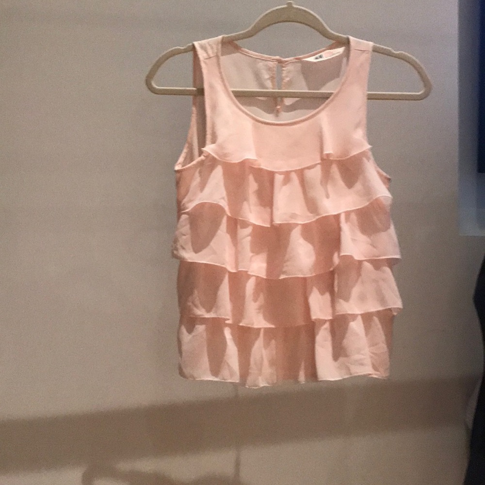 H&M pink blouse